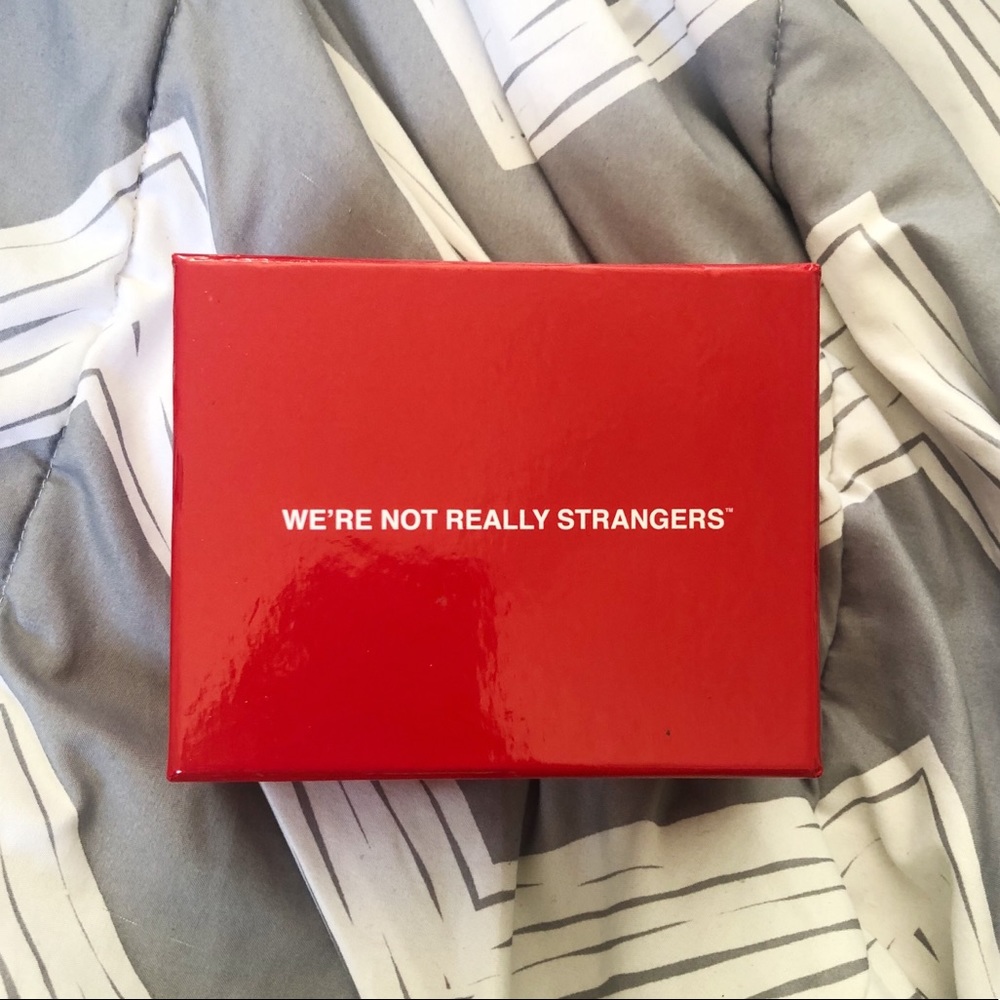 We’re Not Really Strangers Game